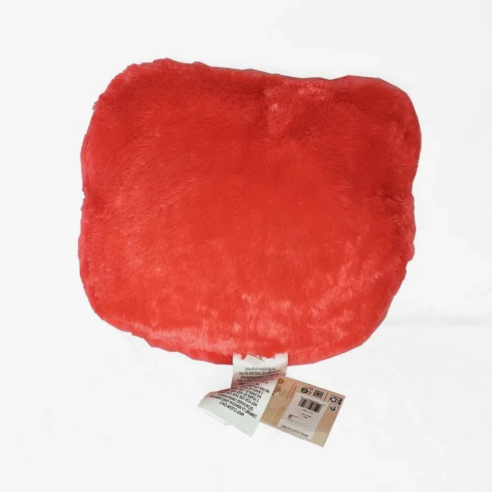 Hello Kitty Christmas Peppermint Bow Throw Pillow Plush